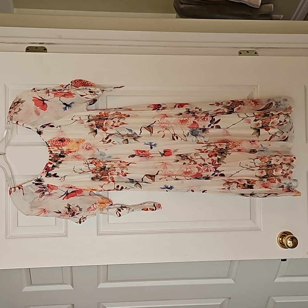 Silk blend Bellaumbra dress size Large